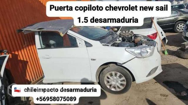 Puerta copiloto Chevrolet New sail 1.5 desarmadurí