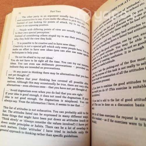 TEACH YOUR CHILD HOW TO THINK / Edward de Bono