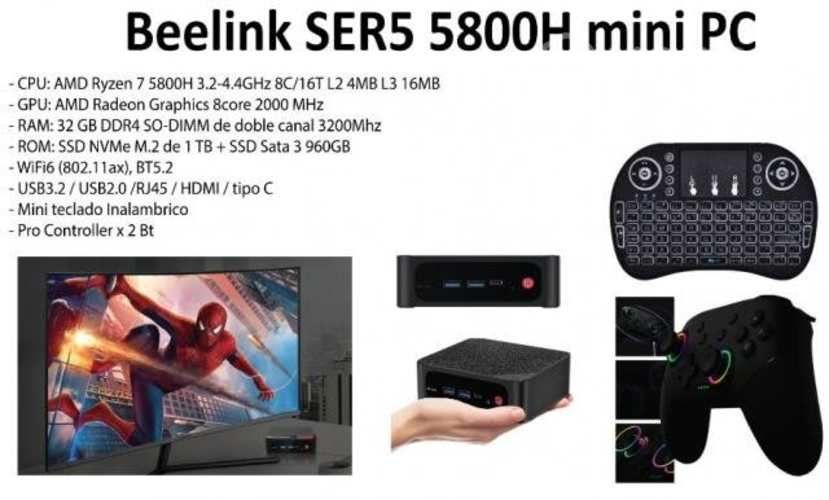 Tiny box todo en uno