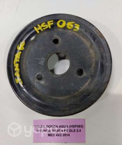 Polea Bomba Agua (HSF063) Hyundai Santa fe GLS 2.4