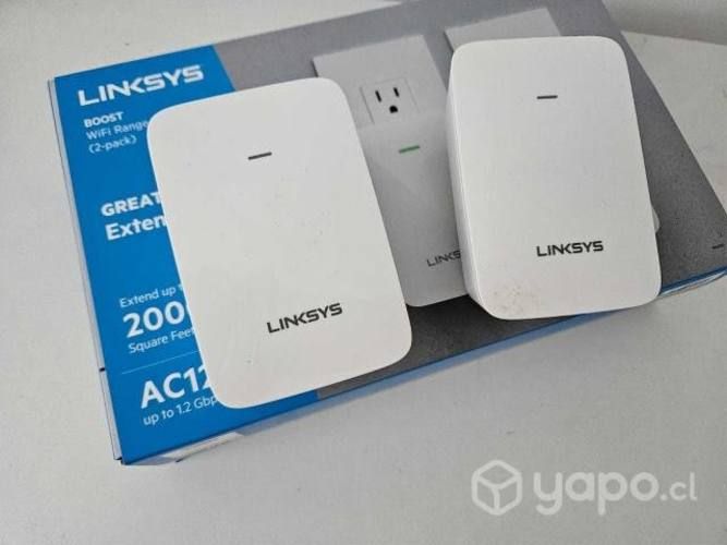 Repetidor Linksys Extensor Wifi Ac 1200Mbps 2 pack