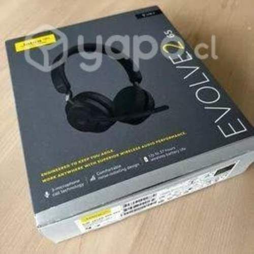 Audífonos Jabra Evolve2 65 Negro
