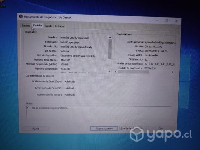 Notebook asus i3 8va generación//SSD 930GB