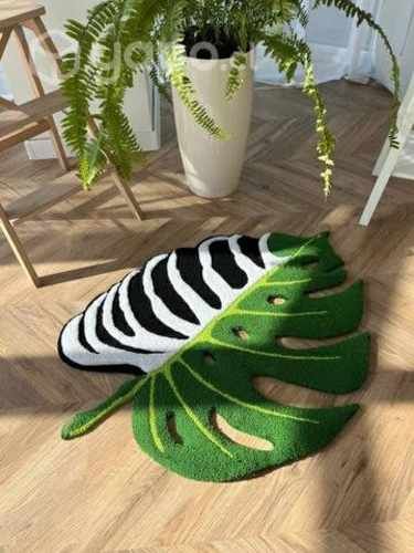 Alfombra monstera