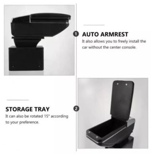 Apoyabrazos Deslizante Universal Portavasos Cenice