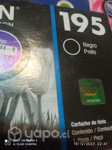 Tintas Epson diversos modelos originales