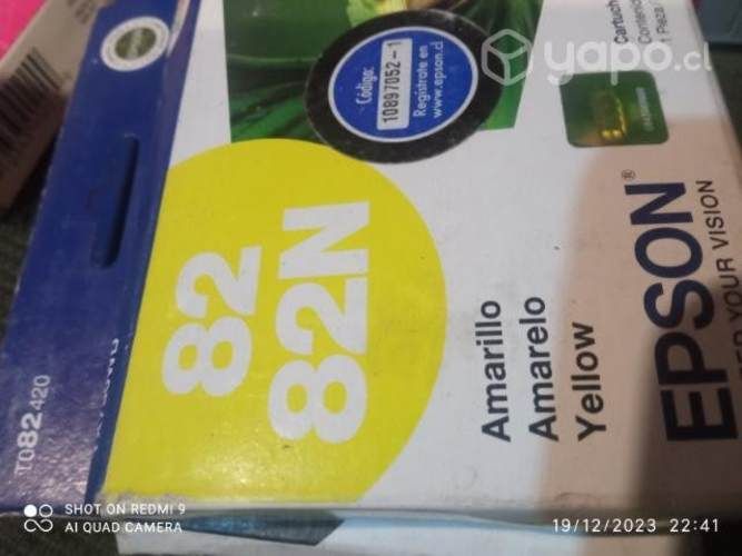 Tintas Epson diversos modelos originales
