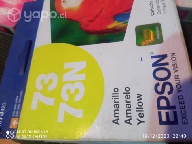 Tintas Epson diversos modelos originales