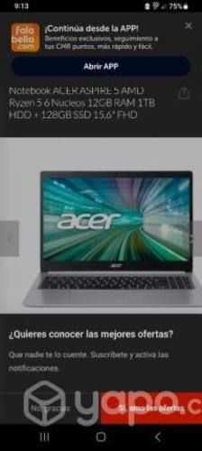 Notebook acer
