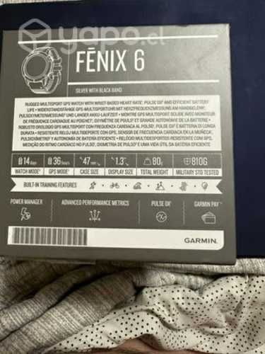 Garmin Fénix 6 silver