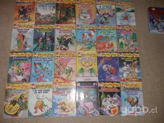 Geronimo Stilton 24 libros