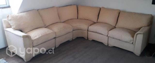 Sofá esquinero 5 cuerpos