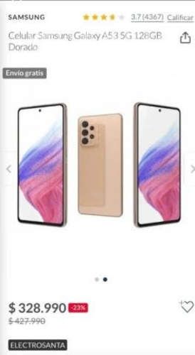 Samsung galaxy A53 5G