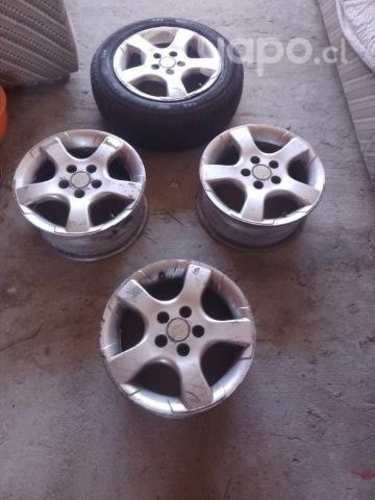 Se venden llantas aro 14 5 x100