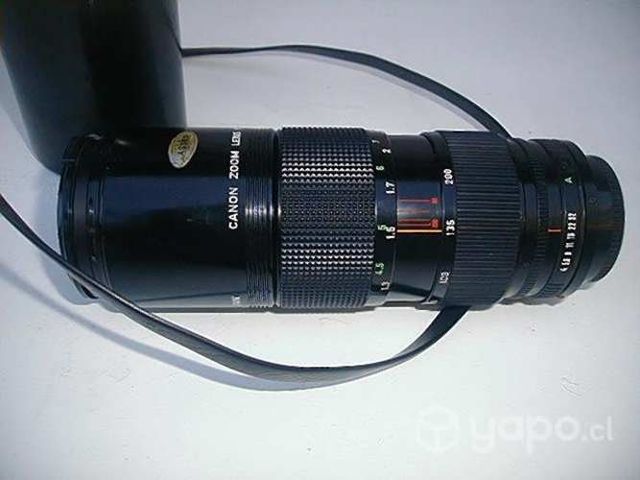 Lente para camara fotografica