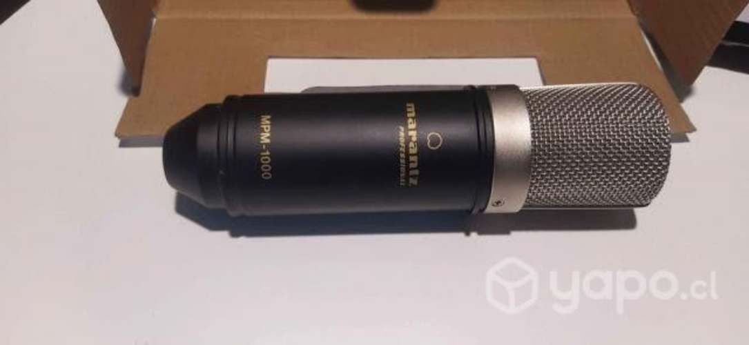 Microfono Marantz MPM-1000 + Interfaz Onyx