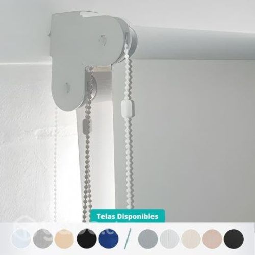 Instalación de cortinas roller persianas hangaroas