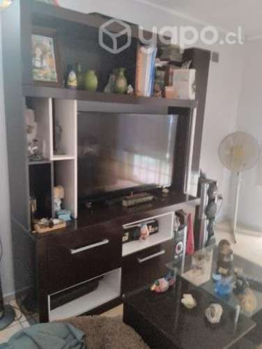 Vendo hermoso mueble para TV junto a mesa de centr