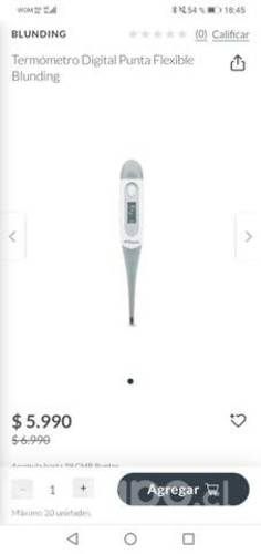 Termómetro digital blunding nuevos