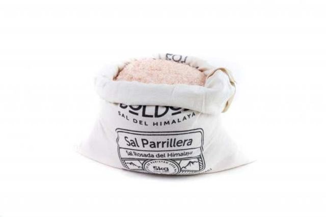 Sacos 25 kilos sal rosada del Himalaya