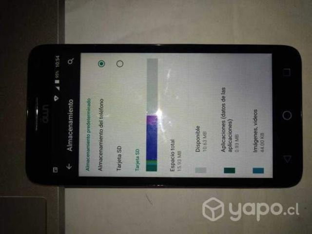 Celular OWn usado excelente estado