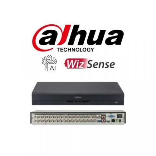 Xvr dahua 32 ch capacidad 2hdd wizsense max 5mp