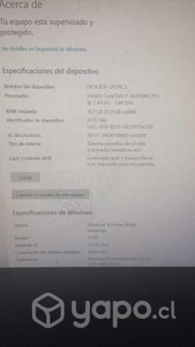 Notebook - HP Intelcore i7