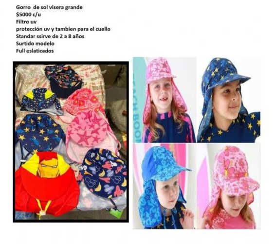 Gorro niño filtro uv