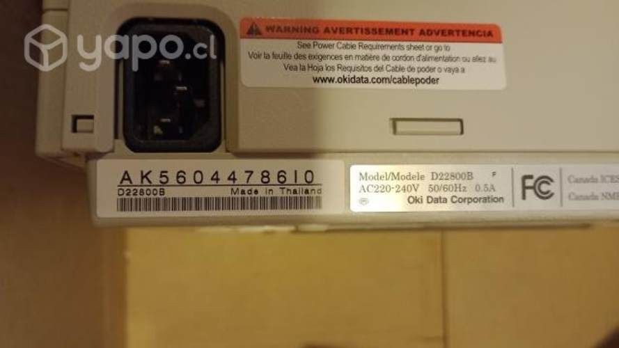 Impresora oki microline 320 turbo usb y lpt