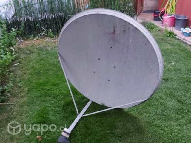 Antena Satelital 90 cm con lnb doble