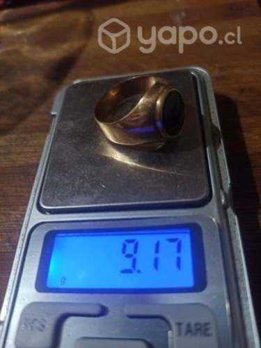 Anillo Oro 18 kilares. 9.3 gramos