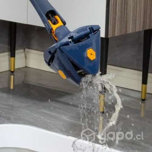 Mopa Triangular Azul Extendida Rotación 360°