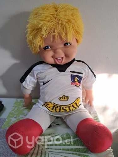 Antiguo muñeco pepon jesmar de colo-colo