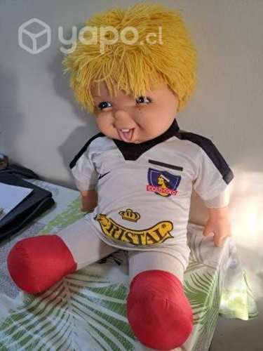 Antiguo muñeco pepon jesmar de colo-colo