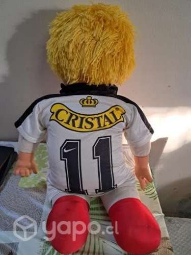 Antiguo muñeco pepon jesmar de colo-colo