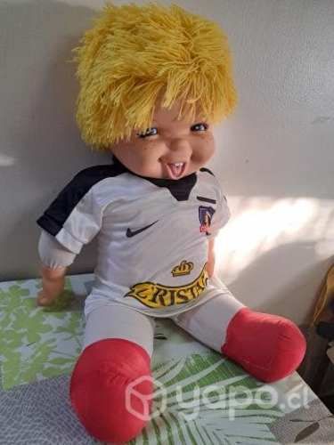 Antiguo muñeco pepon jesmar de colo-colo