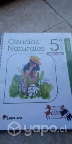 Libro ciencias naturales 5to basico santillana