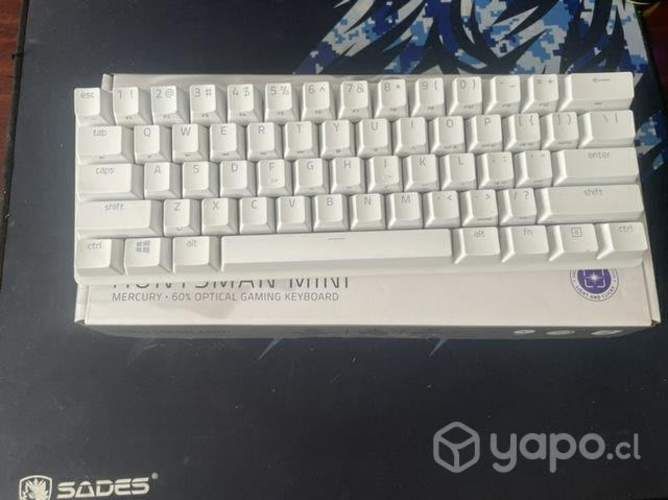 Teclado Razer Huntsman Mini blanco CONVERSABLE