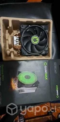 Tarjeta madre, procesador y disipador