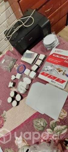 Impresora y artículos para sublimar