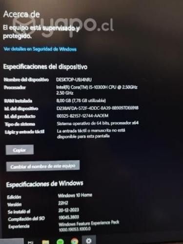 Notebook Gamer &#34;Pavilion Gamer&#34; (Usado)