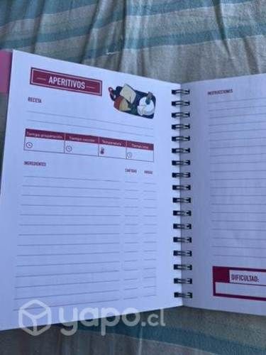 Libro para recetas