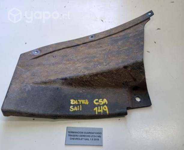 Terminacion guardafango Trasero Derecho Chevrolet