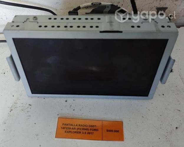 Pantalla Radio DB5T-14F239-AR Ford Explorer 2017