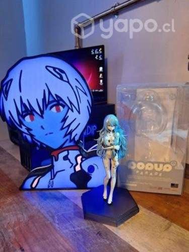Figura Rei Ayanami Popup parade, letrero 3d RGB