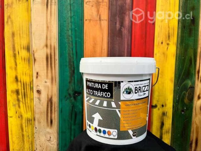 Pintura alto tráfico elastomerica brizz