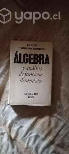 Vendo libro de Álgebra
