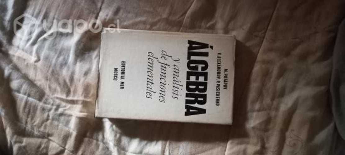 Vendo libro de Álgebra