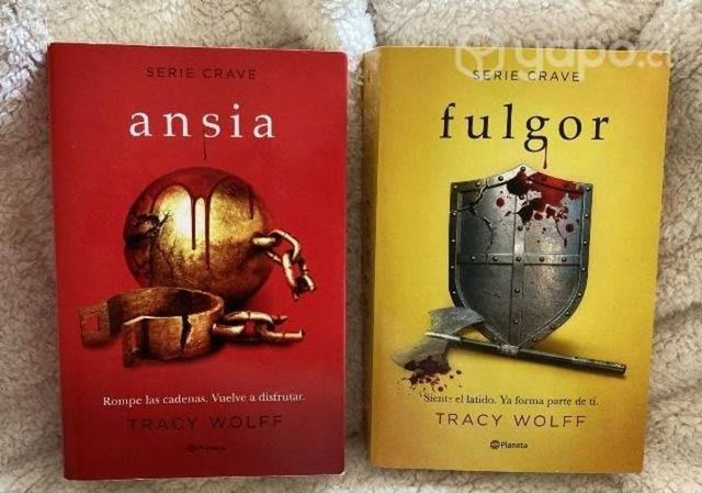 Libros ansia y fulgor originales