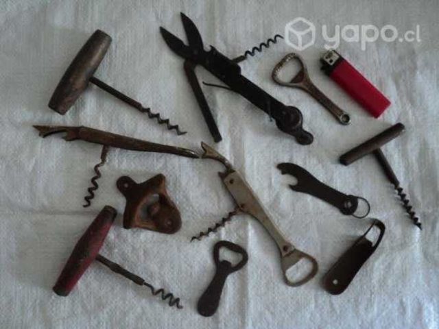 11 Antiguos Destapadores P/botellas En Fierro